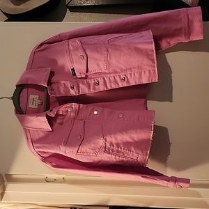 Wrangler Barbie Pink denim jean jacket